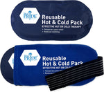 MedPride Reusable Hot and Cold Packs Set - 10.4" x 5.3" w/Sleeve & Belt - 24 bxs/cs.