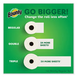 Bounty Select-a-Size Kitchen Roll Paper Towels, 2-Ply, 5.9 x 11, White, 98 Sheets/Roll, 12 Rolls/Carton