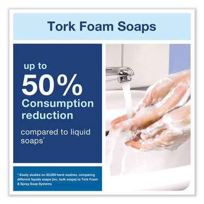 Tork Premium Extra Mild Foam Soap, Sensitive Skin, Unscented, 1 L, 6/Carton