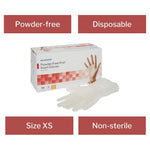 McKesson Vinyl Exam Gloves — Extra Small / Box of 150