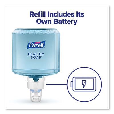 PURELL ES8 Soap Touch-Free Dispenser, 1,200 mL, 5.25 x 8.8 x 12.13, White