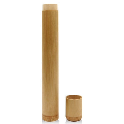 Genkent Bamboo Toothbrush Set with Charcoal