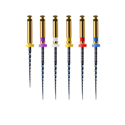 Endo Root Canal Super Files III NiTi Blue Pro-Taper rotary files