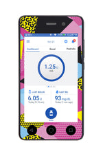 90's Neon Sticker for Omnipod DASH® PDM – Pump Peelz