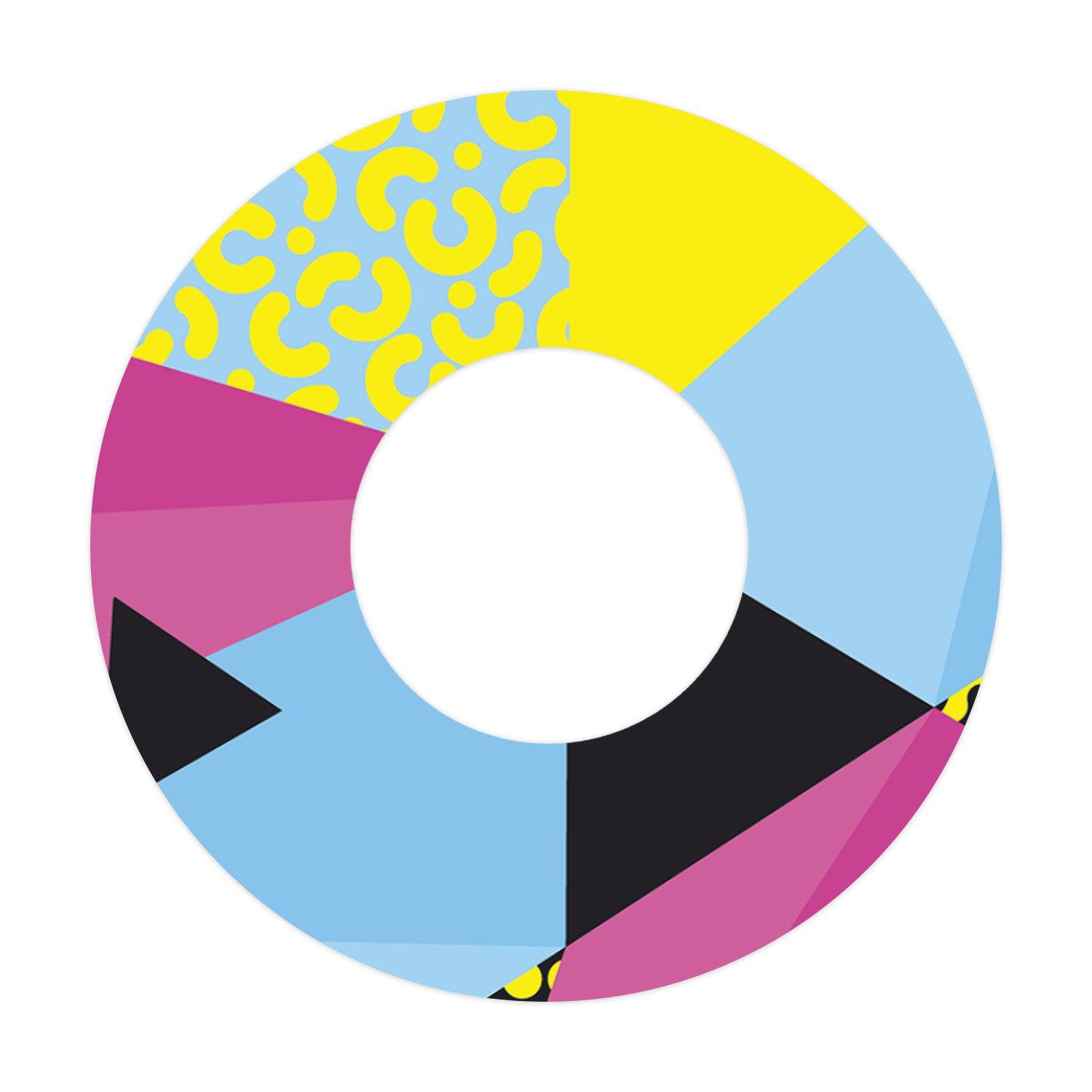 90's Neon Patch Tape Designed for the FreeStyle Libre 2