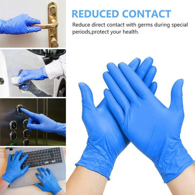 ADVANCE Blue Vinyl Gloves - Powder Free (4 Mil), 1,000 Gloves - BOGO 20% OFF