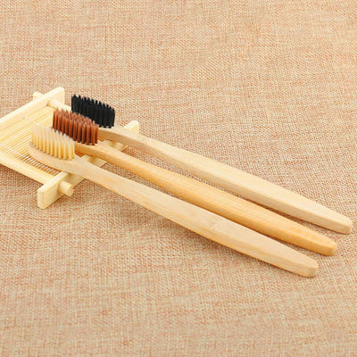 Eco-Friendly Bamboo Charcoal Toothbrush