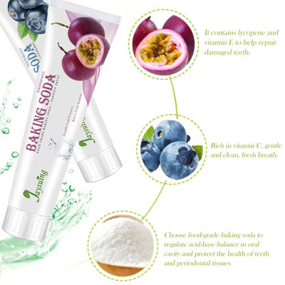 Blueberry/Passionfruit Baking Soda Toothpaste