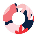 Abstract Flower Patch  Tape Designed for the FreeStyle Libre 2