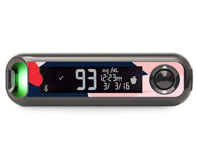 Abstract Flower for Bayer Contour© Next One Glucometer