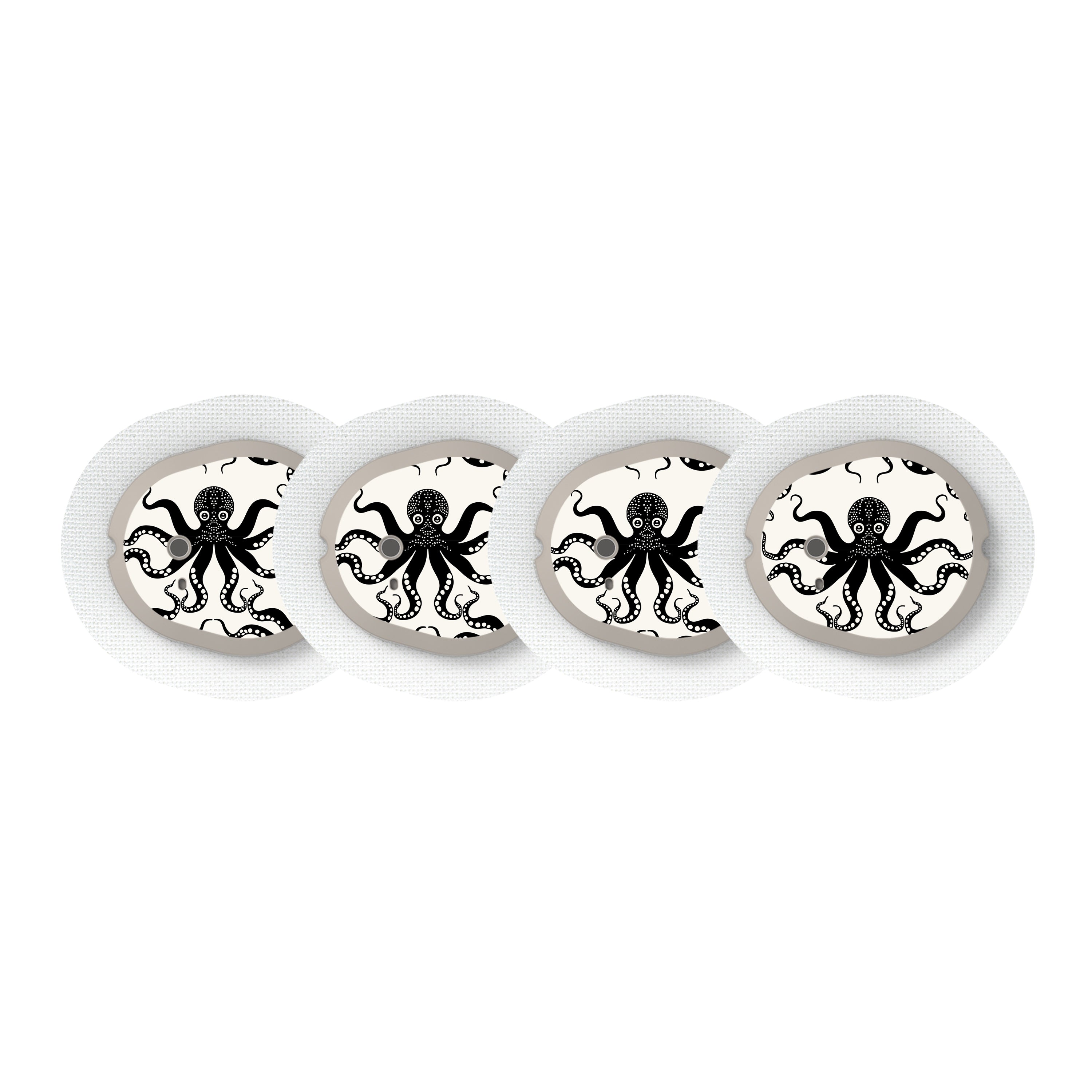 Abstract Octopus Designed for the DEXCOM G7 and Stelo Transmitter