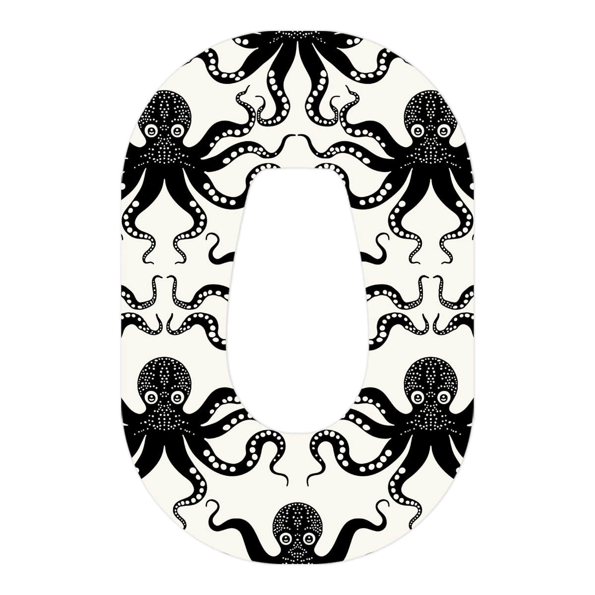 Abstract Octopus Dexcom G6 Patch Tape - Pump Peelz