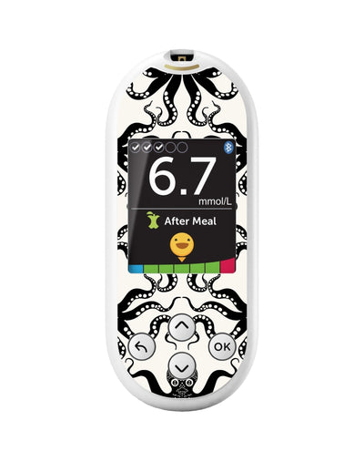 Abstract Octopus for OneTouch Verio Reflect Glucometer