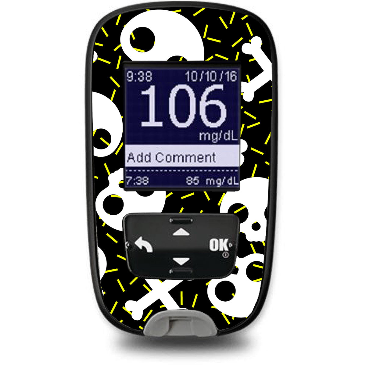 Bone Pop Accu-Chek Guide Glucometer Sticker - Pump Peelz