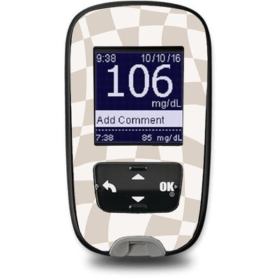 Creamy Check Accu-Chek Guide Glucometer Sticker - Pump Peelz