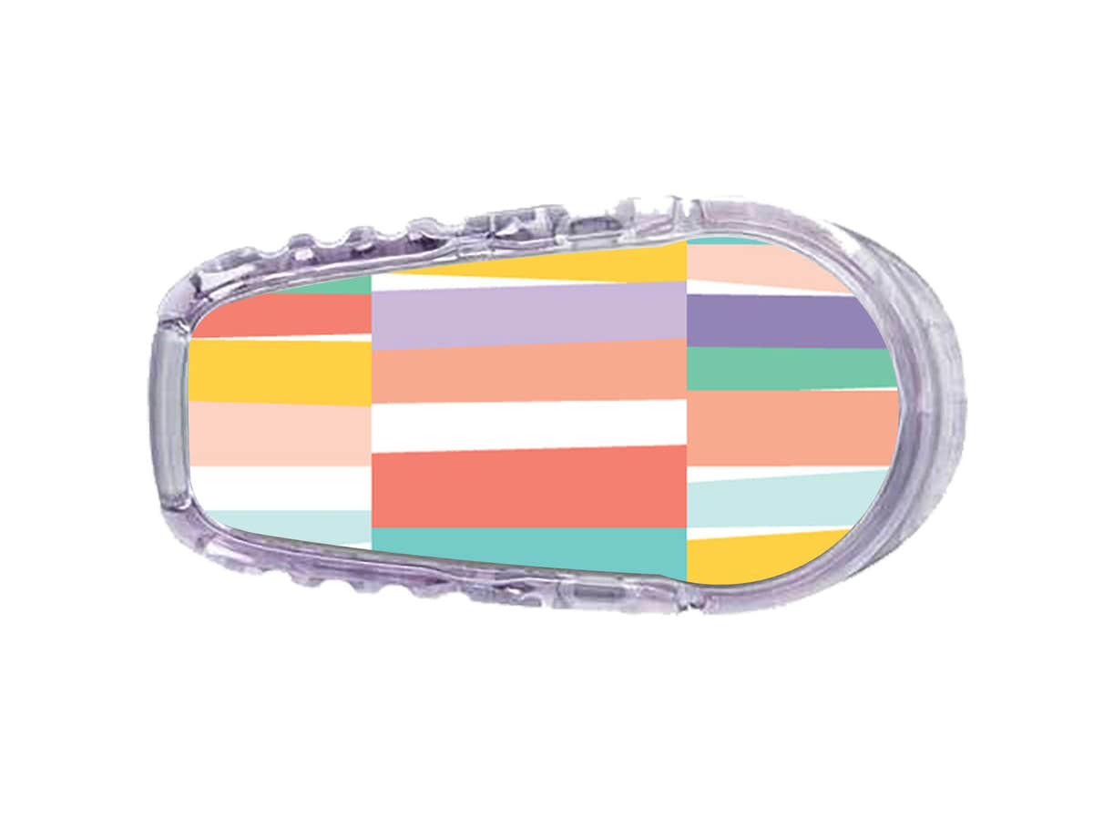 All Sortsa Stripes Dexcom G6 Transmitter Sticker