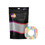 All Sortsa Stripes Dexcom G7 and Stelo Patch Tape - Pump Peelz