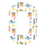 Aloha Surf Dexcom G6 Patch Tape - Pump Peelz