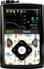 Aloha Surf Sticker for Medtronic MiniMed 770G & 780G