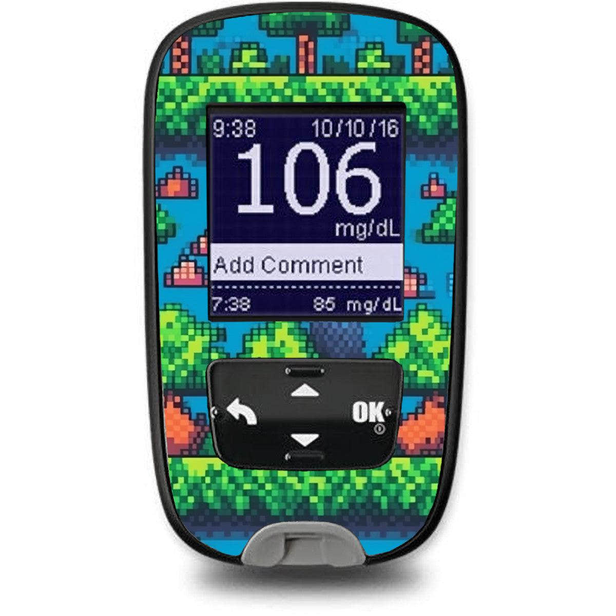 Arcade Sticker for the Accu-Chek Guide Glucometer