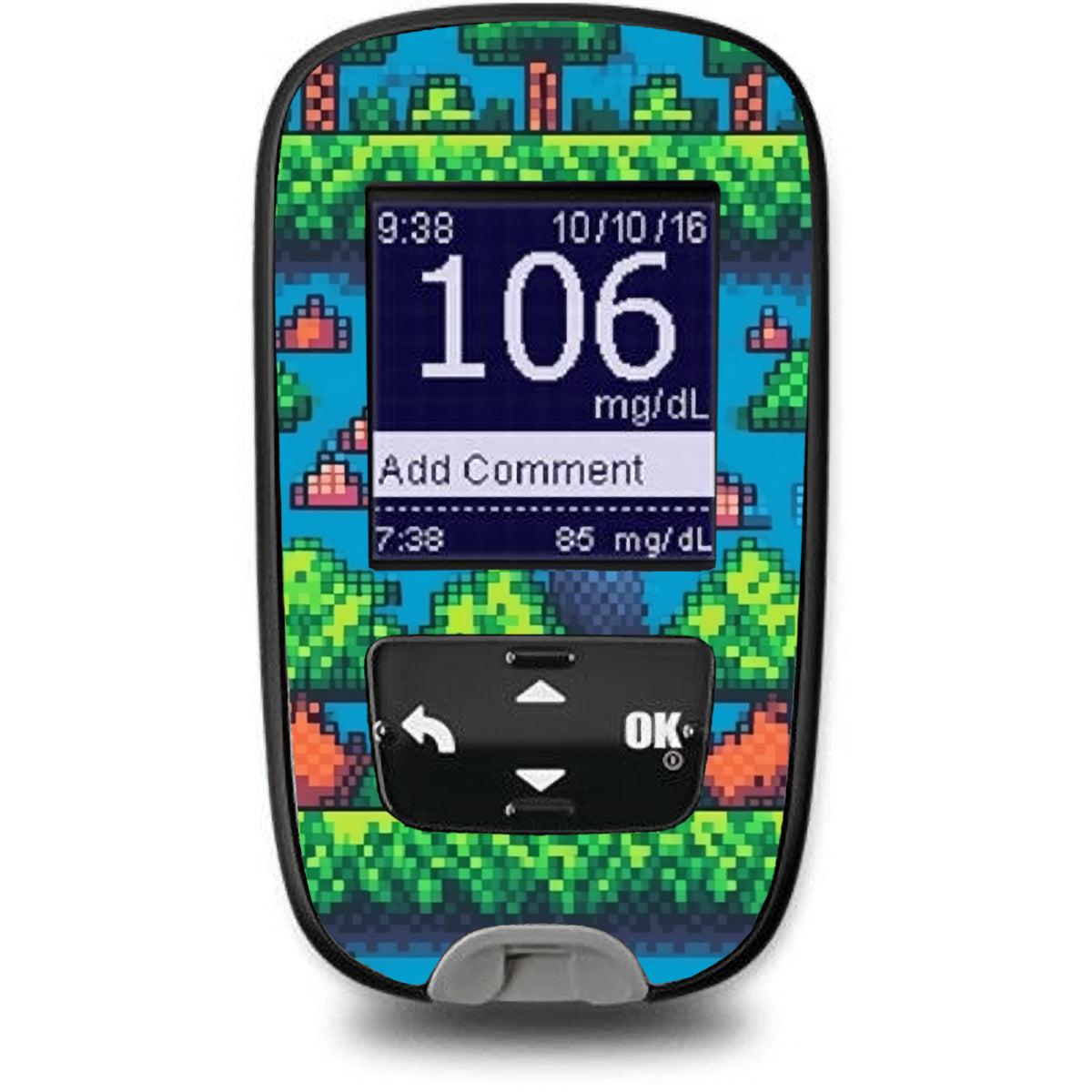 Arcade Sticker for the Accu-Chek Guide Glucometer