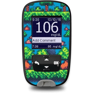 Arcade Sticker for the Accu-Chek Guide Glucometer