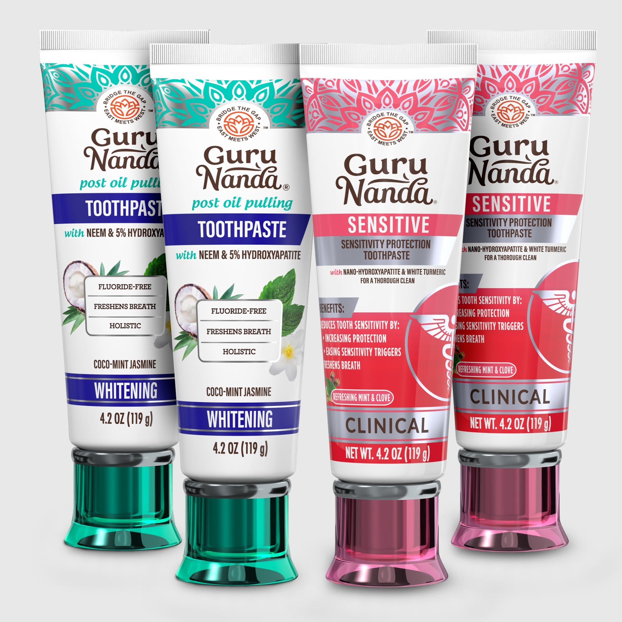 Whitening & Sensitivity Toothpaste Duo
