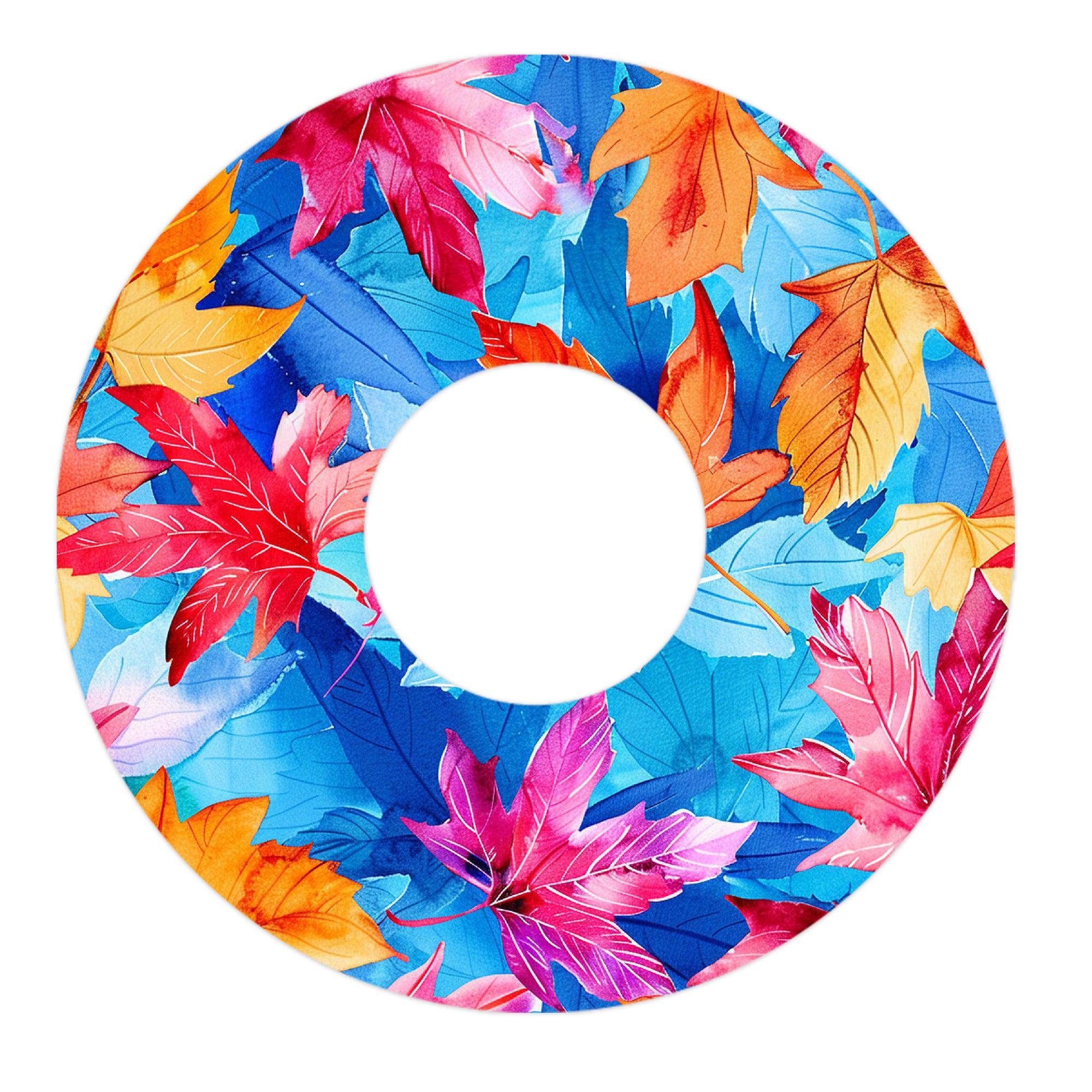 Autumn Leaves FreeStyle Libre 3 Plus & Lingo  Patch Tape - Pump Peelz
