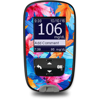 Autumn Leaves for the Accu-Chek Guide Glucometer