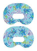 Azul Flowers Medtronic Guardian Connect Patch Tape - Pump Peelz