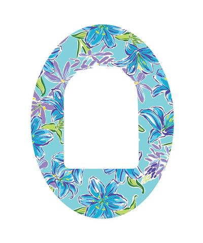 Azul Flowers Pod Patch Tape - Pump Peelz