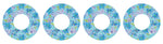 Azul Flowers for Patch  Freestyle Libre and Universal Infusion Set Tape