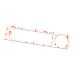 Holly Jolly Ribbon Bayer Contour© Next One Glucometer Sticker - Pump Peelz