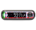 Party Plaid Bayer Contour© Next One Glucometer Sticker - Pump Peelz
