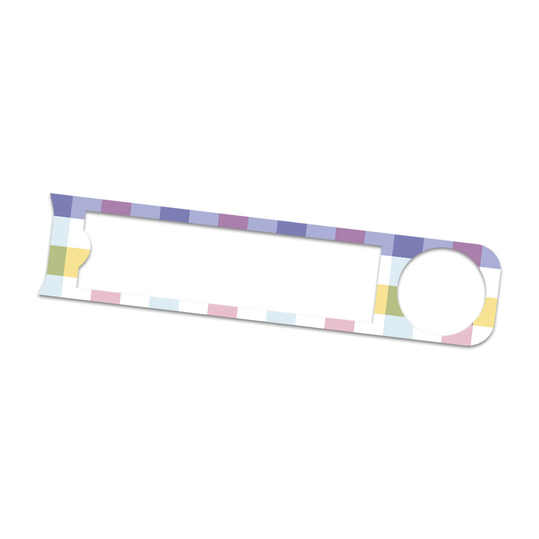 Spring Plaid Bayer Contour© Next One Glucometer