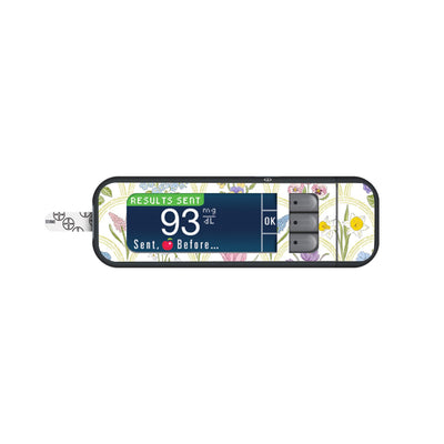 Garden Arches Sticker for Bayer Contour Next Glucometer