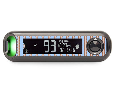 Boardwalk Waves Bayer Contour© Next One Glucometer Sticker - Pump Peelz