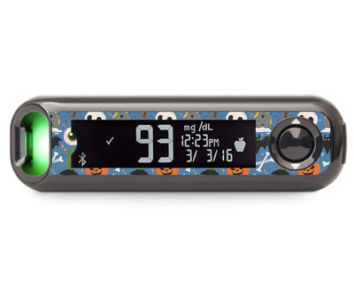Spooky Night Bayer Contour© Next One Glucometer Sticker - Pump Peelz
