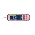 Pink Petals Bayer Contour Next Glucometer Sticker - Pump Peelz
