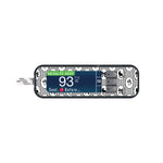 Midnight Cat Bayer Contour Next Glucometer Sticker - Pump Peelz