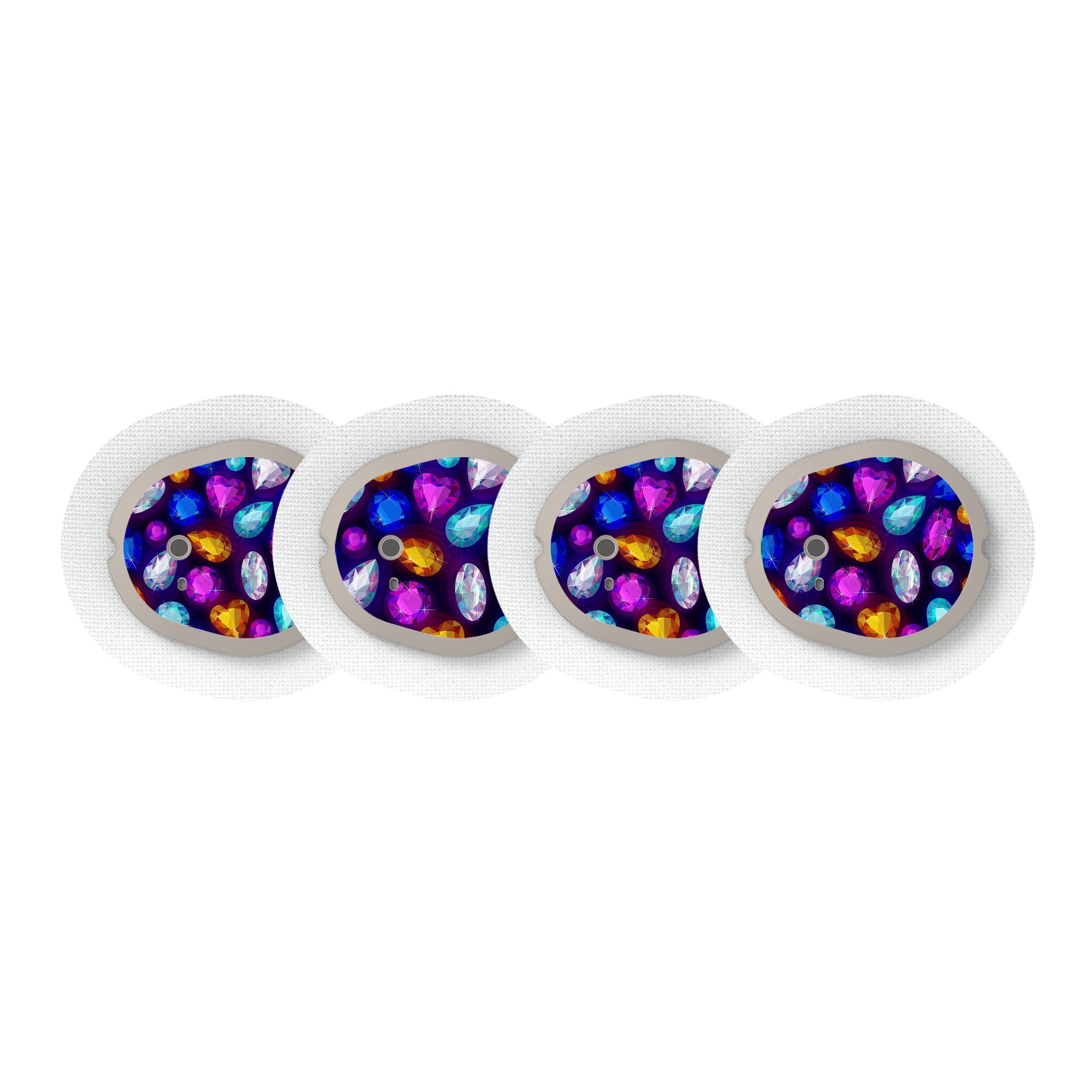 Bejeweled Sticker Designed for the DEXCOM G7 and Stelo Transmitter