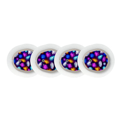 Bejeweled Sticker Designed for the DEXCOM G7 and Stelo Transmitter