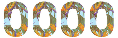 Birds of Paradise Dexcom G6 Patch Tape - Pump Peelz