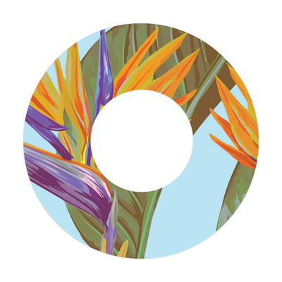 Birds of Paradise Patch  Tape Designed for the FreeStyle Libre 2