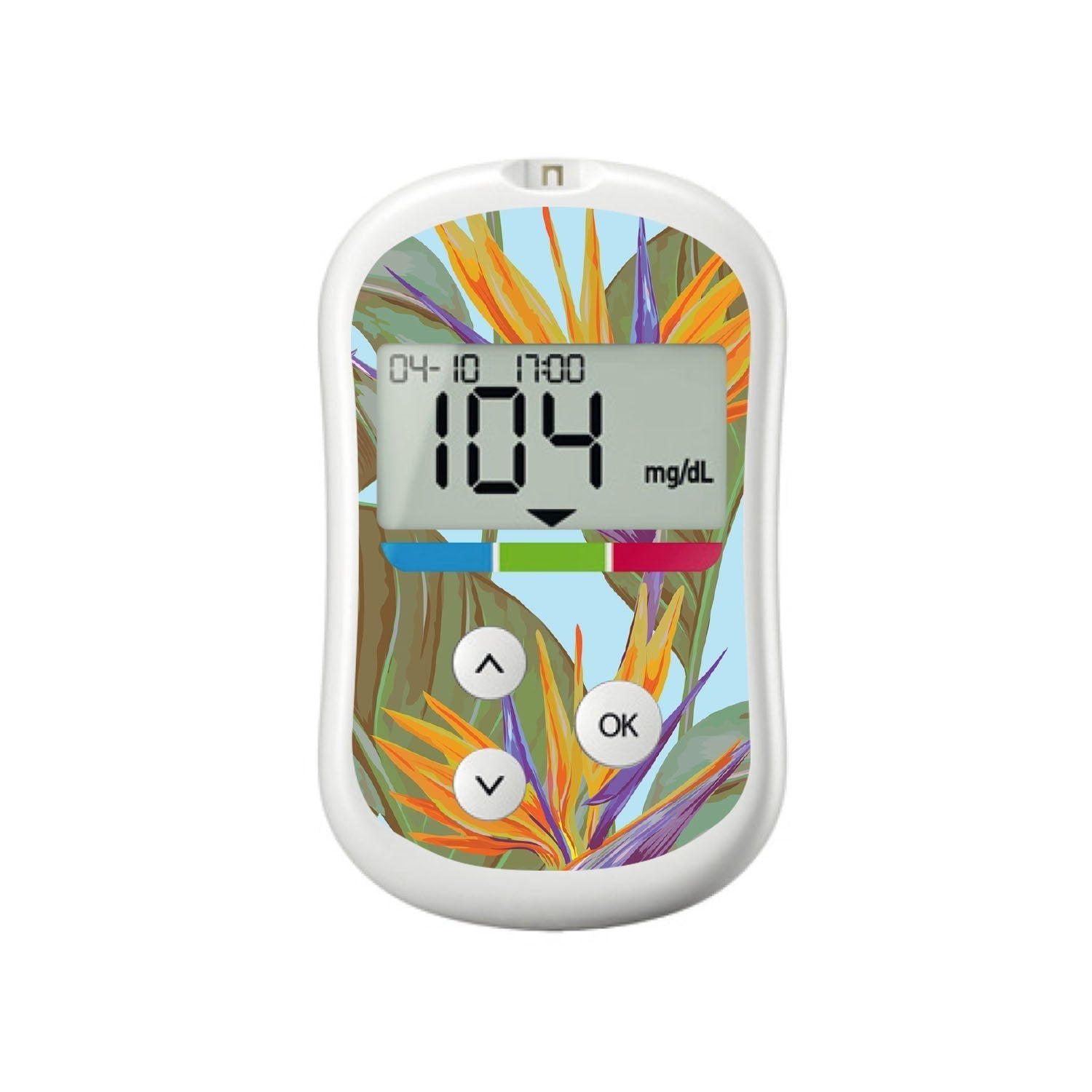 Birds of Paradise for OneTouch Verio Flex Glucometer