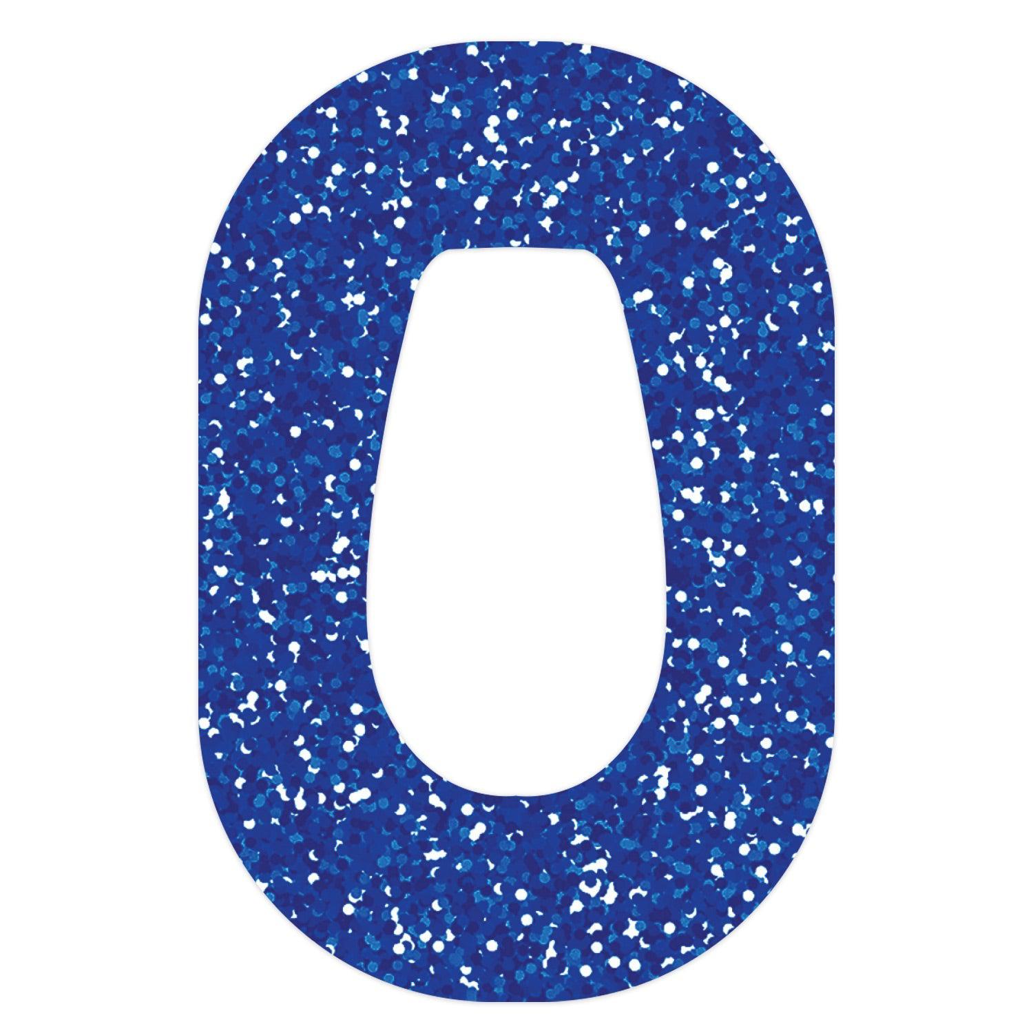 Blue Confetti Dexcom G6 Patch Tape - Pump Peelz