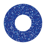 Blue Confetti Patch  Tape Designed for the FreeStyle Libre 2