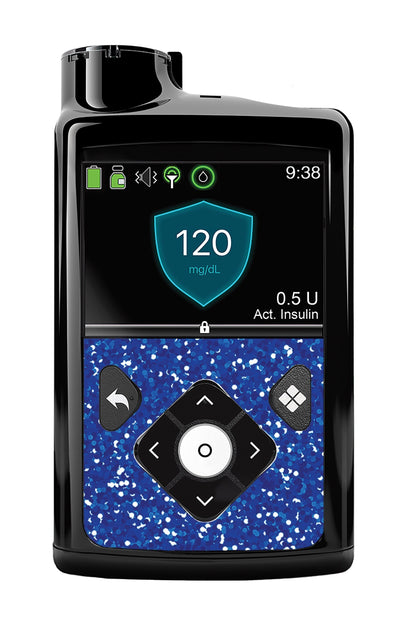 Blue Confetti for Medtronic MiniMed 770G & 780G