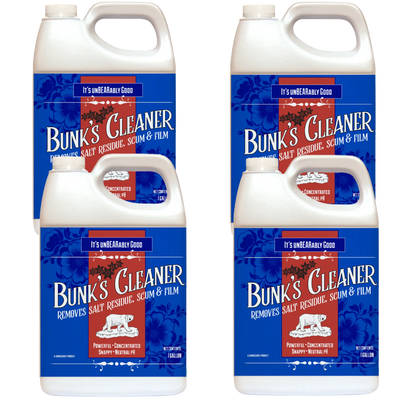 Bunk’s Cleaner – Concentrated Ice Melt Residue & Salt Stain Remover (1 Gal)