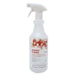 Bussit Clean Food Surface Sanitizer & Cleaner,  Spray & Wipe, Quart